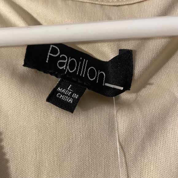 Never worn “papillon” Sequined Surplice (crossover neck line ) cocktail dress - Picture 3 of 5